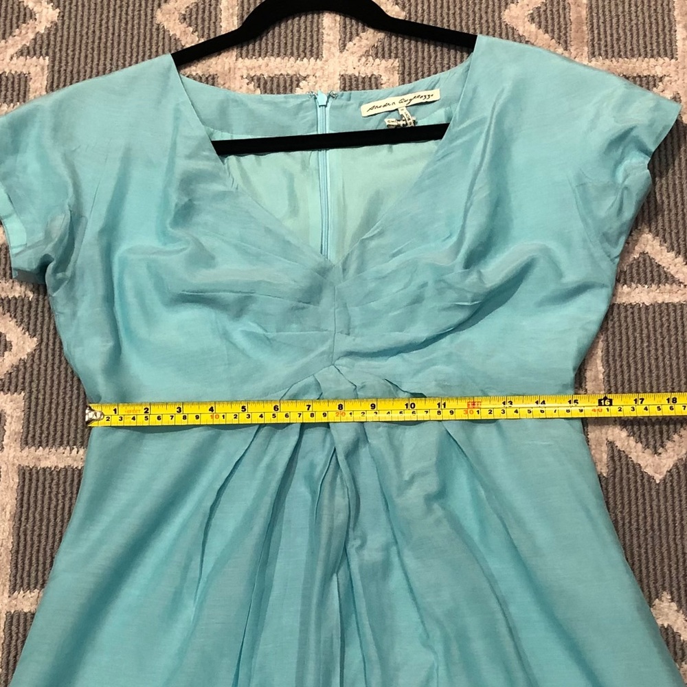 ⬇️Price Drop Silk A-line Dress - Picture 5 of 8